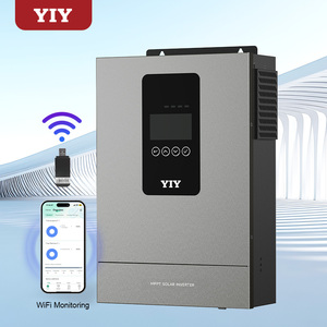 Système solaire hybride hors réseau 12 kW avec MPPT 5000 Vcc 48 Vcc vers 220/230 Vca, onduleur à onde sinusoïdale pure 12000 W pour la maison SMP-12kW - Product Image 5