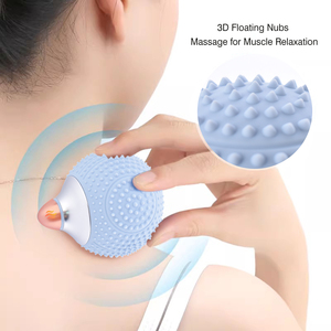 Masajeador Eléctrico de Mano OEM/ODM para Rostro y Cuerpo, Rodillo de Masaje con Calor para Aliviar el Dolor de Rodilla, Bolas Chinas para Masaje - Product Image 3