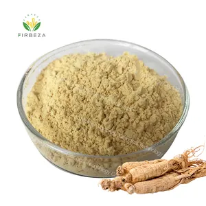 Poudre d'extrait de racine de Ginseng biologique en vrac, 10%-80%, meilleur prix