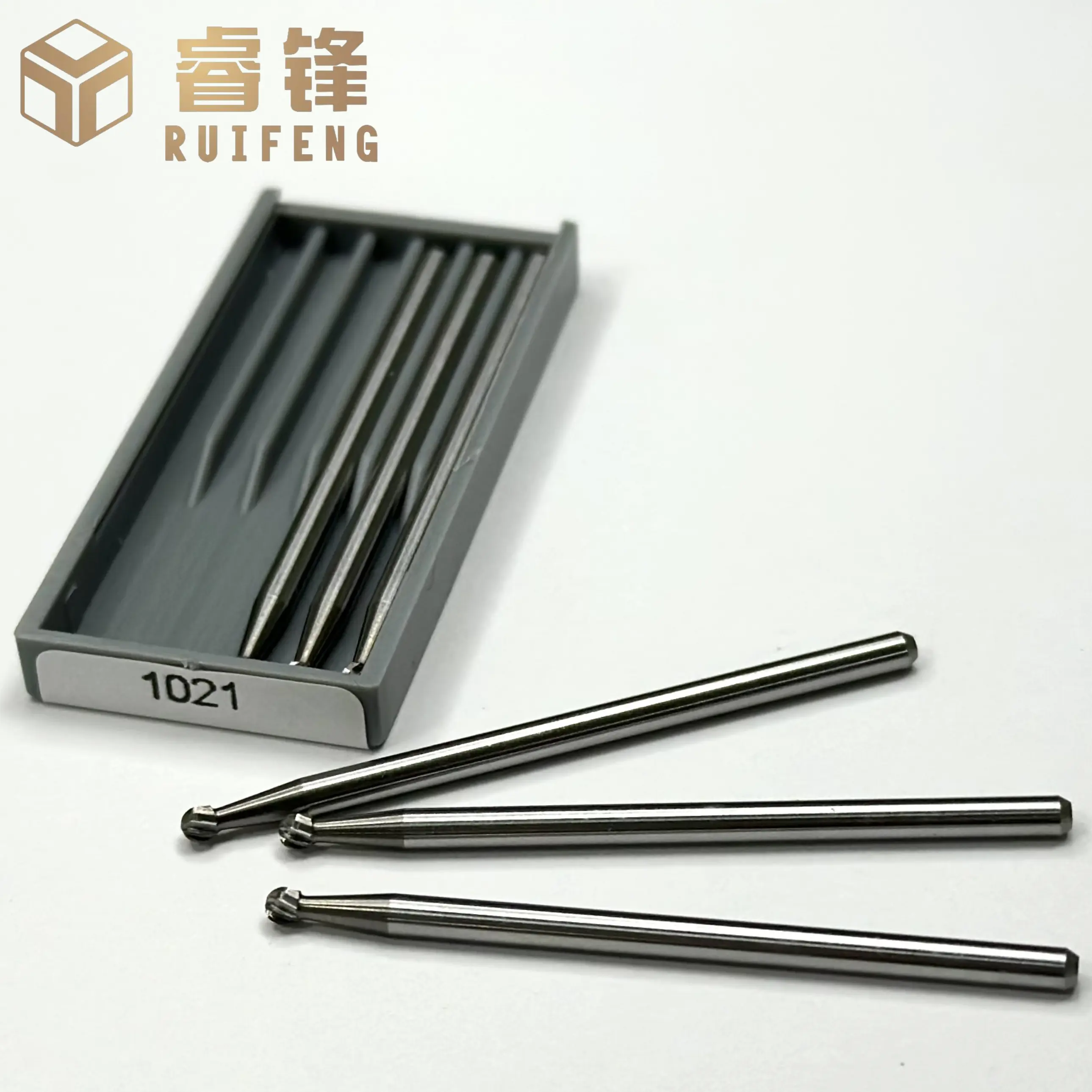 Ruifeng 021mm Carbide Burs for Lab Use Dentist Ball Round Bur Carbide Burs jewelry tools and equipment