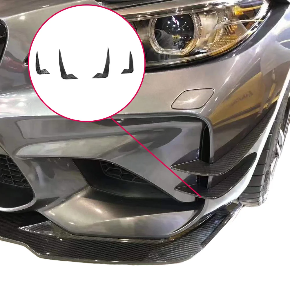 BMW F87 M2 2016-2021用カーボンファイバーバンパーシャークフィン BMW F87 M2 2016-2021用カーボンファイバーバンパーシャークフィン
