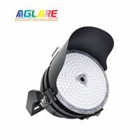 Projecteur LED rond Aglare 500W RGB pour éclairage de scène et extérieur, projecteur paysager RGB
