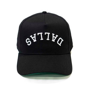 Gorra de Béisbol Personalizada para Hombre, 100% Algodón, 5 Paneles, Logotipo Bordado en 3D, Dos Tonos, Impermeable, de Alta Calidad para Deporte - Product Image 2