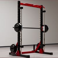 Rack de Potencia Multifuncional de Alta Capacidad con Barra de Dominadas y Soporte Ajustable para Sentadillas, Equipo de Gimnasio en Casa, Producto de Calidad Premium