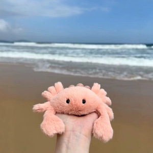 Mini Serie a Tema Oceano: Piccolo Granchio, Mini Cavalluccio Marino, Polpo, Tartaruga - Simpatici Peluche per Confortare e Regalare agli Amici - Product Image 1