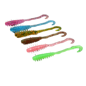 เหยื่อปลอมซิลิโคนยูซยา รุ่นรูทซอฟท์ พินเทล เรืองแสง ลอยน้ำกลางน้ำ สำหรับตก<span class=keywords><strong>ปลา</strong></span>ในแม่น้ำและน้ำเค็ม ไม่มีตะขอ - Product Image 1