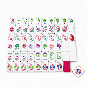 กระเบื้องไพ่นกกระจอกเรืองแสงกระเบื้องไพ่นกกระจอกชุดอเมริกันคริสต์มาสอเมริกันชุดอเมริกันไข่มุกคริสต์มาส - Product Image 1