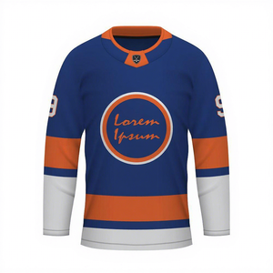 Jersey Hoki Es Premium Royal Home Baru TOP 2025 New York 13 #   Jersey Premium Jahitan Matius Barzal - Product Image 1