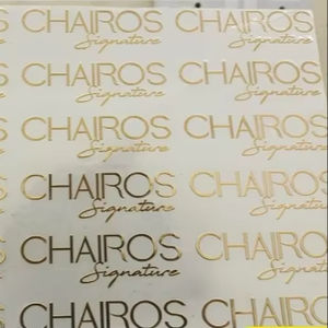 บรรจุภัณฑ์และการพิมพ์ที่มีคุณภาพสูงสีทองสติกเกอร์โลหะชุบเงินแบบใหม่ผู้ผลิตวัสดุโลหะปรับแต่งรูปร่างใดๆ - Product Image 1