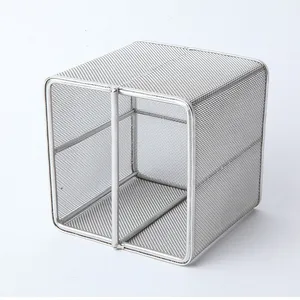 Stainless Steel Storage Woven Mesh Basket Hospital Disinfection Basket Sterile Appliance Storage Basket