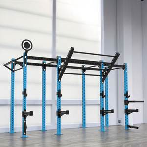 Equipo Profesional de <span class=keywords><strong>Fitness</strong></span> Comercial Entrenador de Fuerza Gimnasio Estación de Potencia Múltiple Rack de Crossfit CF para Gimnasios y Centros de <span class=keywords><strong>Fitness</strong></span> - Product Image 1