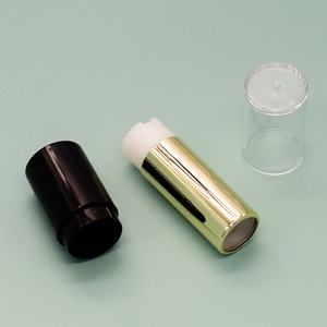 Tube à lèvres en métal, tubes à baume à lèvres, étiquette personnalisée, logo personnalisé, tubes à lèvres carrés noirs, emballage pour rouge à lèvres - Product Image 1