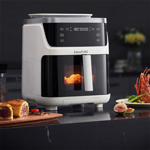 Friteuse à air EdenPURE 7L transparente multifonctionnelle avec fonction vapeur et grill - Product Image 1
