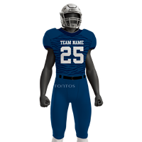 Uniformes de football américain personnalisés, respirants, en jersey spandex/polyester, ensemble pantalon, manches courtes, transfert thermique, nom de l'équipe, numéro