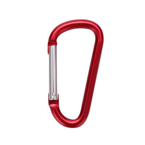 JH-DSK-D1 D-Type Aluminum Carabiner 30kg Load Capacity Outdoor Quick Release Multi Functional Key <b>Clip</b> Mini <b>Spring</b> Buckle - Product Image 2