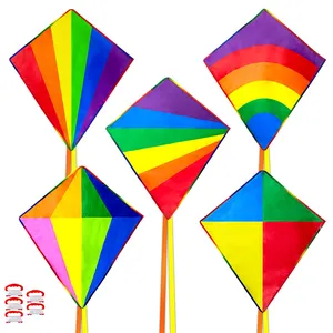 Wholesale New Design Family Beach Outdoor Games and Activities Kite Kids Adults Easy to Fly Low Wind Large Kite