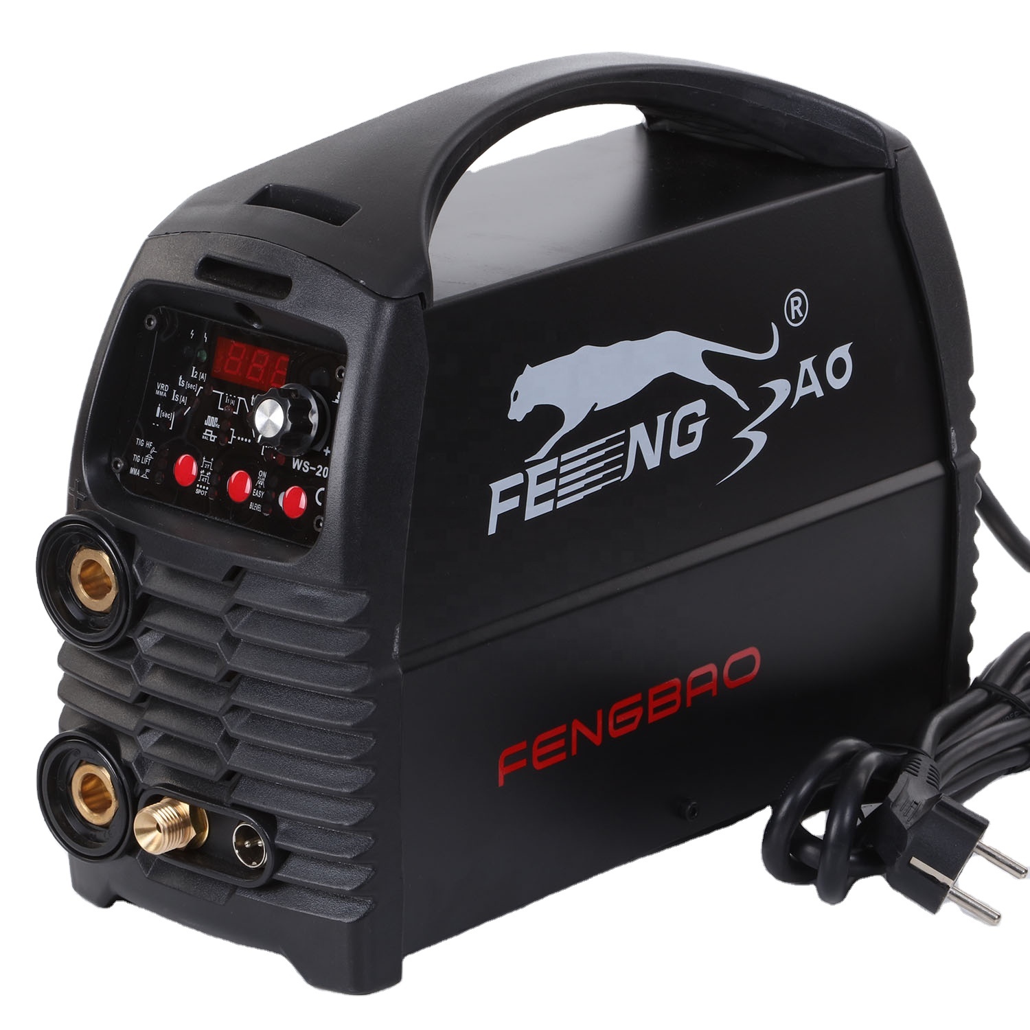Decapower DC однофазный TIG Pulse 3 в 1 200AMP TIG сварочный аппарат 220В для нержавеющей стали