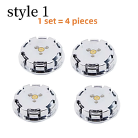 Cache-moyeu flottant personnalisé 56mm 68mm 75mm pour pièces de rechange et accessoires automobiles de luxe allemands