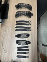Sangles à boucles en gros, accessoires durables pour fixations de snowboard