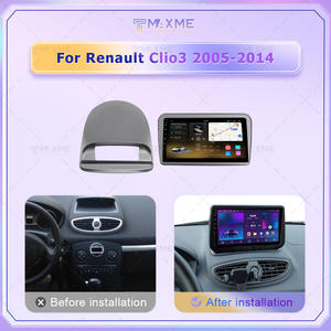 <span class=keywords><strong>Autoradio</strong></span> 9 pouces pour Renault <span class=keywords><strong>Clio</strong></span> <span class=keywords><strong>3</strong></span> (2005-2014) avec cadre, câble et façade en plastique ABS pour tableau de bord - Product Image 2