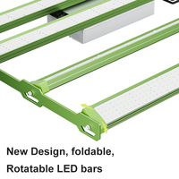 Barres lumineuses LED Kingbrite 480W P55 Samsung LM301H LM281B+Pro+Epistar 660 UV IR pour culture en serre 4*4 pieds