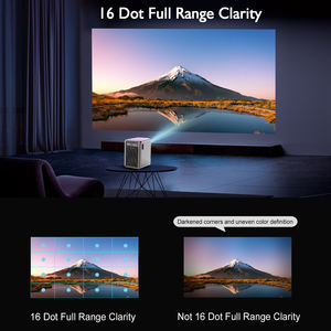 Mini Proyector CRE CR36, 750 ANSI/Ai, Enfoque Automático, Más de 800 Aplicaciones, Compatible con Netflix, Soporte 4K, 1080P, Smart <span class=keywords><strong>TV</strong></span>, Películas, Android 9, 5W*2 - Product Image 3