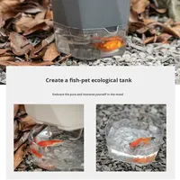 Pot de fleurs hydroponique transparent en plastique à absorption automatique de l'eau pour la culture des plantes vertes, pot blanc