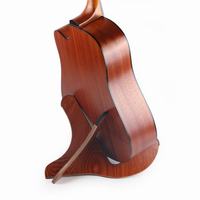 Support de guitare en bois détachable pour accessoire d'instruments de musique de fabrication d'usine de guitare acoustique et électrique