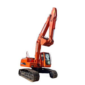 รถขุดตีนตะขาบ Doosan DH220 มือสอง ขนาด 22 ตัน ของแท้จากเกาหลี พร้อมเครื่องยนต์ เกียร์ และปั๊ม สำหรับตรวจสอบผ่านวิดีโอ - Product Image 1