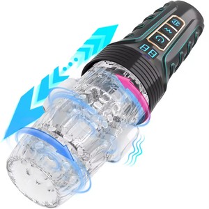 STELLAR PATH Nouveau Masturbateur Masculin Électrique Rotatif et Télescopique à Texture 3D, Vibrateur Automatique et Aspirant, Godet Sexuel - Product Image 1