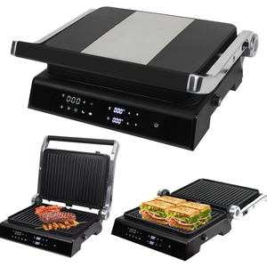 <span class=keywords><strong>Grill</strong></span> à steak détachable <span class=keywords><strong>XL</strong></span>, appareil à sandwich électrique, presse à <span class=keywords><strong>panini</strong></span>, <span class=keywords><strong>grill</strong></span> de contact numérique d'intérieur, <span class=keywords><strong>grill</strong></span> électrique sans fumée, plaque chauffante - Product Image 3