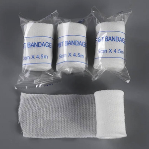 Vendaje Elástico PBT con Certificación CE, 5 cm de Ancho, Rollo de Gasa para Primeros Auxilios, Apósito para Heridas, Cuidado de Emergencia - Product Image 1