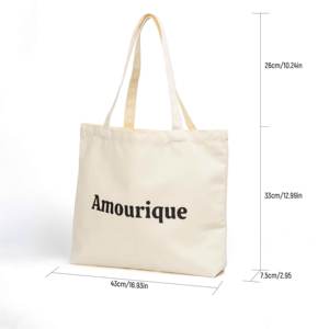 Sac shopping en tissu tissé personnalisé, réutilisable, de haute qualité, imprimé pour la promotion - Product Image 2