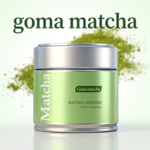 Canned Pure Matcha Latte Mix Base – Healthy Coffee Alternative, Detox Functional Matcha Powder - Product Image 1