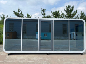 Văn phòng khách sạn sống làm việc hiện đại sang trọng viên nang Pod nhà 20ft 40ft di động di động prefab Apple nhà container để bán - Product Image 5