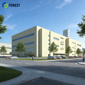 Centre logistique galvanisé de qualité supérieure, structure en acier, entrepôt de parc logistique, prix direct usine - Product Image 1