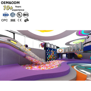 Équipement de terrain de jeux intérieur personnalisé, nouveau design, trampoline pour enfants, aire de jeux souple, parc d'attractions - Product Image 2