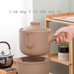 Casserole de médecine chinoise <span class=keywords><strong>en</strong></span> faïence non émaillée classique 3.17QT/3L Pot de haricots <span class=keywords><strong>en</strong></span> céramique <span class=keywords><strong>en</strong></span> <span class=keywords><strong>terre</strong></span> <span class=keywords><strong>cuite</strong></span> naturelle couvercles <span class=keywords><strong>en</strong></span> émail Pot <span class=keywords><strong>en</strong></span> argile pour - Product Image 5