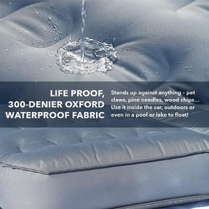 <span class=keywords><strong>Matelas</strong></span> <span class=keywords><strong>gonflable</strong></span> portable OEM personnalisé pour SUV avec oreillers et pompe, doux, floqué, imperméable pour les voyages en voiture et le camping en extérieur - Product Image 4