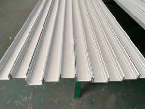 6063 profilo <span class=keywords><strong>architrave</strong></span> led in alluminio, profilo decorativo in alluminio a led da parete, estrusione di alluminio a macchina fabrique led profil - Product Image 6