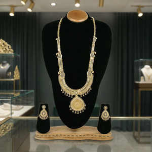 Wholesale Brass 14K 18K 24K Gold Plated Women's Fashion <b>Long</b> <b>Necklaces</b> Traditional Jewelry Wedding Oro Joyeria - Product Image 5