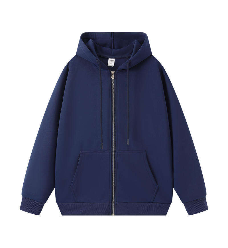 Zipper-navy blue