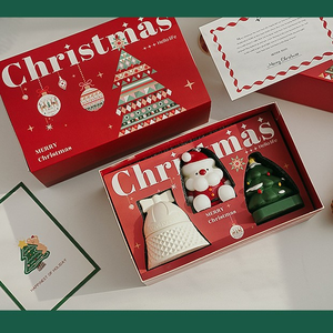 FRHY Vente en gros <span class=keywords><strong>de</strong></span> bougies parfumées faites à la main <span class=keywords><strong>de</strong></span> style Père Noël, ensemble <span class=keywords><strong>de</strong></span> Noël personnalisable sur le thème des fêtes pour la fragrance d'intérieur - Product Image 2