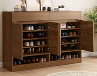 Bán Buôn Rắn Gỗ Màu Công Suất Lớn Tái Chế Thông Giày Tủ Gia Đình Nhập Tủ Ban Công Nhận Giá Giày Cho Nhà - Product Image 2