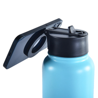 Logotipo personalizado reutilizable impreso botella de agua de acero inoxidable aislado isotérmica Metal vaso térmico taza para beber con tapa magnética