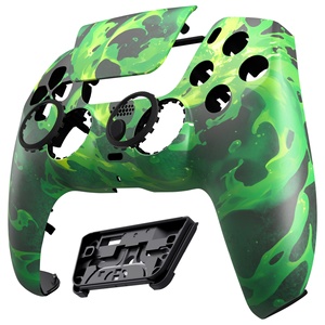 Corrosion Magic Pattern LUNA Redesigned Custom <b>Gamepad</b> Case Replacement Shell for PS5 Controller Faceplate with Touchpad Cover - Product Image 2