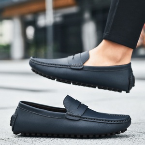 Chaussures habillées décontractées pour hommes haut de gamme, fabriquées à la main, en cuir véritable résistant à l'usure, semelles souples, antidérapantes, respirantes et légères - Product Image 4