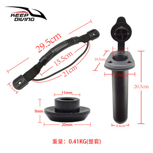 ที่ยึดคันเบ็ดตกปลาแบบไนลอนสำหรับเรือ รุ่น KK-T10 - Product Image 4