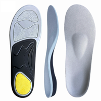 Semelle orthopédique de soutien de la voûte plantaire pour le sport, légère, écologique, amortissante, antidérapante, en tissu confortable pour les douleurs aux pieds