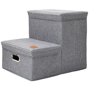 Aangepaste Hondentrap Dubbellaags Ontwerp Voor Eenvoudige Opstapladder Voor Honden Opvouwbare Hondentrappen - Product Image 2